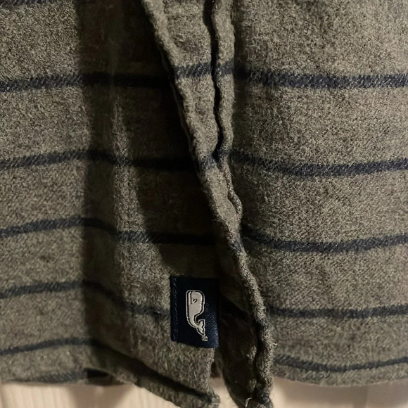 Vineyard Vines Slim Longshore Shirt men’s gray button down shirt size medium - Picture 5 of 8